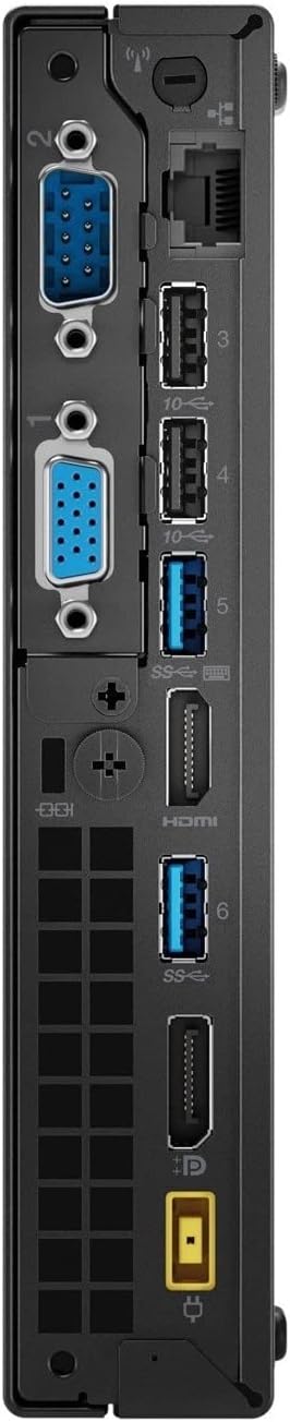 Lenovo ThinkCentre M920q Tiny Desktop - Intel Core i7 -8700T 2.4Ghz,8GB,256GB SSD, Windows 10 Pro (Windows 11 Compatible)