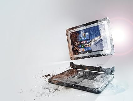 Panasonic Toughbook 20, CF-20 MK1, 10.1" Multi Touch, 1920 x 1200, Intel Core m5-6Y57 1.1Ghz, 8GB DDR3L, 256GB SSD, Webcam, Rear Camera, Backlit Keyboard, Win 10 Pro - Refurbished