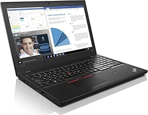 Lenovo ThinkPad T560 Laptop- Intel (M) Core i7- 6600U 2.6Ghz,16GB,256GB ssd , 15.6" TFT,Windows 10 PRO