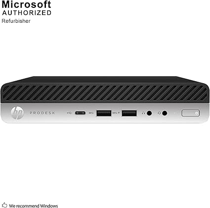 HP Prodesk 600 G3 Micro Desktop - Intel Core i5 6500T 3.2Ghz ,8GB DDR4,256GB SSD, Windows 10 PRO