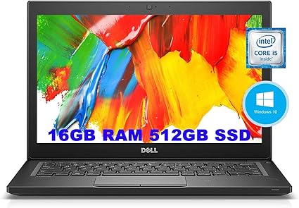 Dell Latitude 7290 12" -Intel i5-8350U 1.7Ghz ,16GB,256GB SSD, HDMI, windows 10 PRO