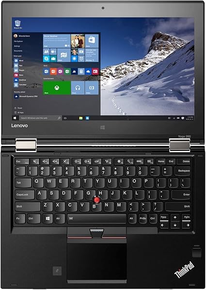Lenovo ThinkPad Yoga 260 Touchscreen 2-IN-1 Ultrabook - Intel Core i5- 6300U 2.4Ghz,8GB,256GB SSD , Stylus Pen, 12.5",Windows 10 PRO