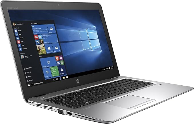 HP Elitebook 850 G3 Ultrabook-Intel Core i5-6200U 2.3GHz 16GB 256GB SSD 15.6" Windows 10 Pro