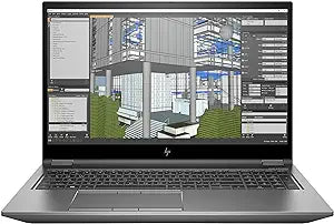 HP ZBook FURY 15 G7 Workstation 15.6" FDH (1920X1080) Laptop-Intel Core i7-10850H, 64GB , 512GB NVME SSD, NVIDIA Quadro T2000 MAX-Q Video Card, Back lit , Finger print Scanner, Bluetooth, Windows 11 Pro