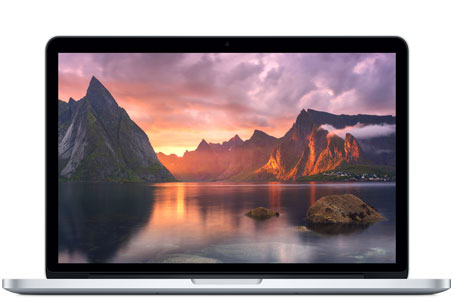 Apple 13.3-Inch (year 2015) MacBook Pro - Intel Core i5 5257U 2.7Ghz,8GB,256G SSD , 13.3" TFT 2560X1600 , Mac OS X 10.14 Operating System