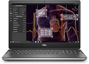 Dell Precision 7550 Workstation - 15.6" FHD (1920X1080) IPS - Intel Core i7-10850H 2.7Ghz (6-Core) - 32GB DDR4 - 512GB SSD , Nvidia T1000 4GB GDDR5 - Windows 11 pro