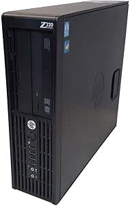 HP Workstation Z220 SFF Desktop - Intel Xeon E3-1225,8GB,500Gb, NVS 300 Video, Windows 10 PRO