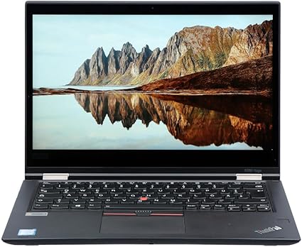 Lenovo ThinkPad X380 Yoga 2-in-1 Laptop Intel Core i7-8650U, 1.9GHz 256GB SSD, 8GB RAM, 13.3" Full HD Touch, ThinkPad Pen, Win 10 Pro, Backlit Keyboard Certified Refurbished