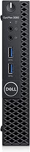 Dell Optiplex 3060 Micro Desktop - Intel Core i5-8500T 2.1Ghz,16GB ,256GB ssd,WIFI, Windows 10 PRO - w/ Adapte
