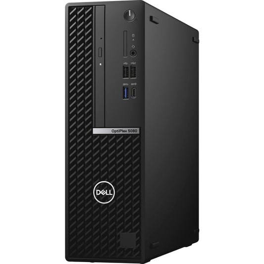 Dell Optiplex 5080 Micro Desktop - Intel Core i5-10500T 2.3Ghz,16GB ,256GB ssd,WIFI, 2X Display Port, Windows 11 PRO - w/ Adapter